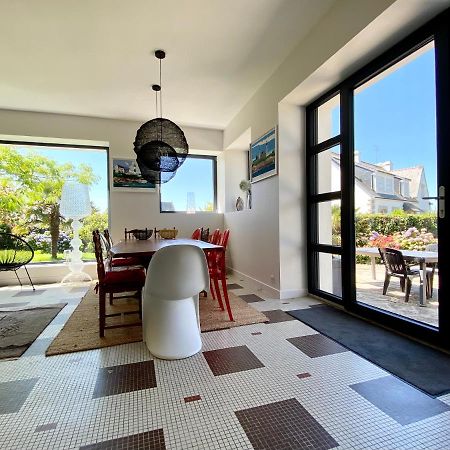 Superbe Villa Vue Sur Mer, Corniche De La Plage Bénodet Exteriör bild