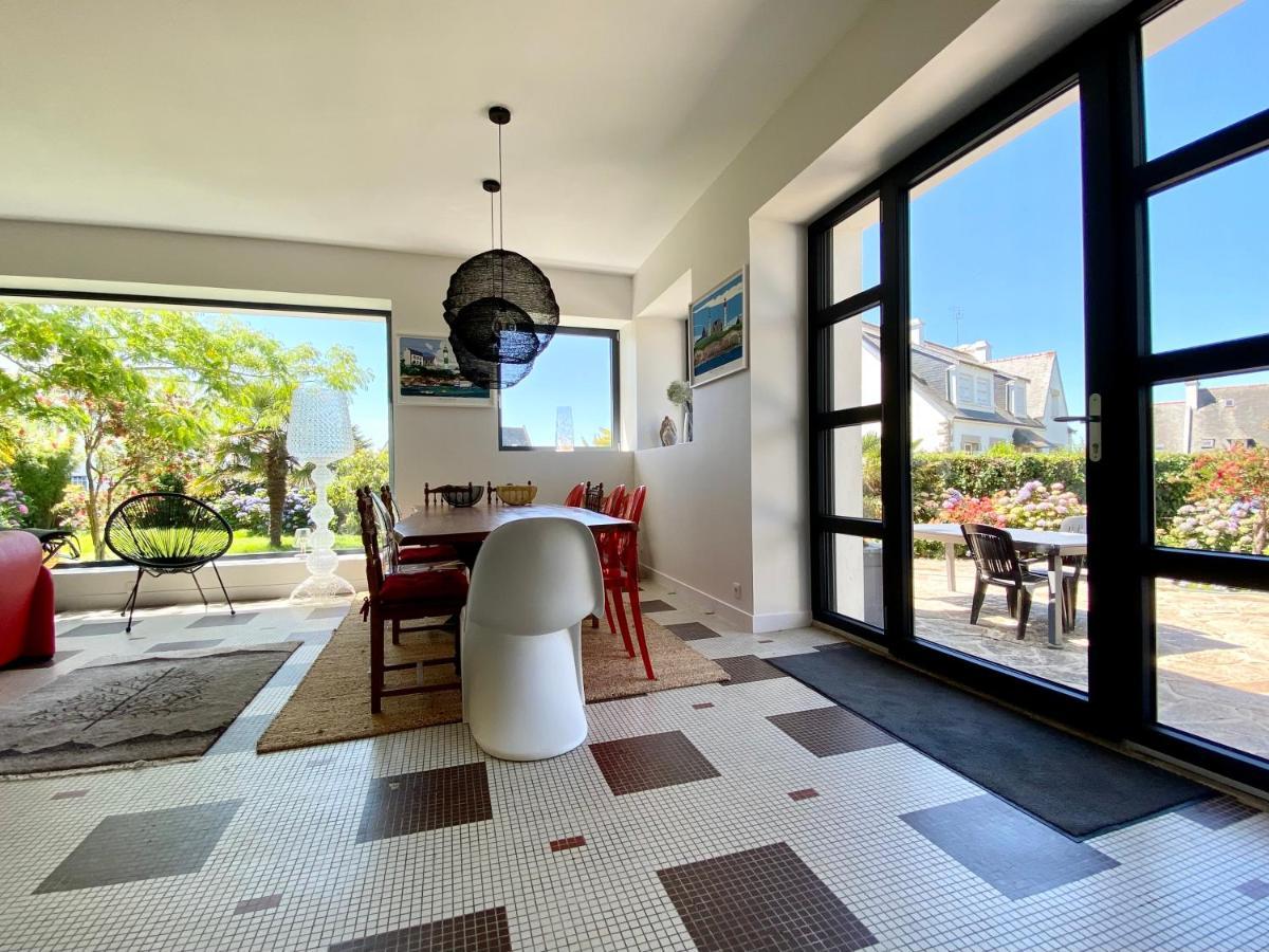 Superbe Villa Vue Sur Mer, Corniche De La Plage Bénodet Exteriör bild