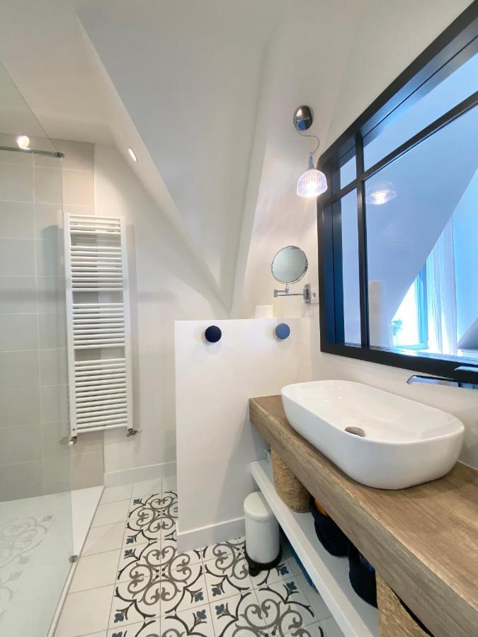 Superbe Villa Vue Sur Mer, Corniche De La Plage Bénodet Exteriör bild