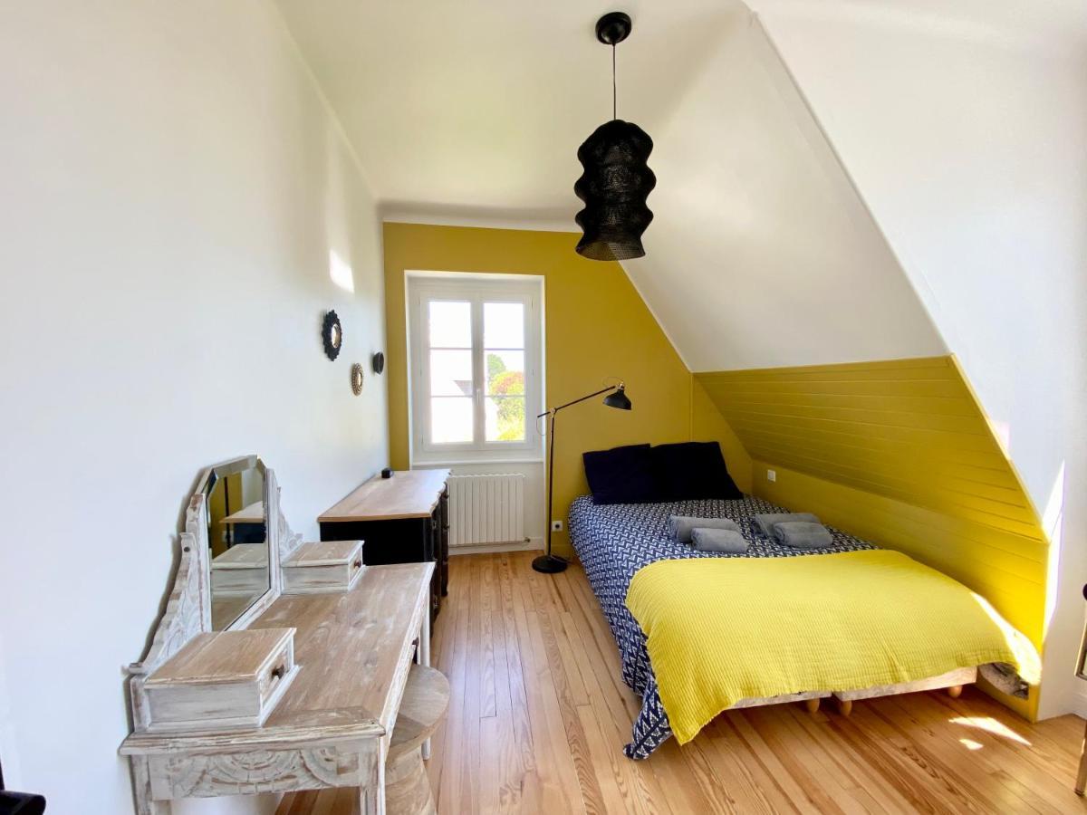 Superbe Villa Vue Sur Mer, Corniche De La Plage Bénodet Exteriör bild